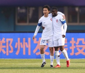 【中超】康拉德两球德尼奇世界波 河南2比2梅州客家